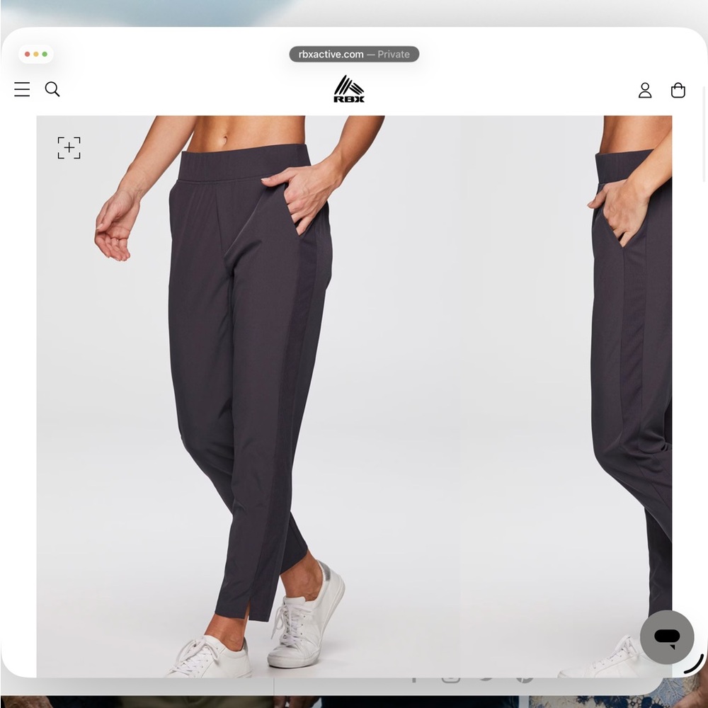 RBX Women's Charcoal Jogger Pants